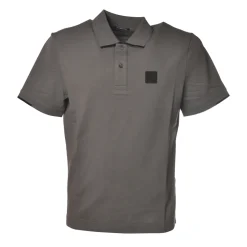 C.P. Company - Cotton Piquet Polo Shirt - Gray - Luxury Exclusive Collection - Avvenice