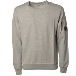 C.P. Company - Crewneck Sweatshirt with Logo - Grey - Sweatshirt - Luxury Exclusive Collection - Avvenice