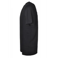 C.P. Company - Crewneck T-Shirt with Central Print - Black - Luxury Exclusive Collection - Avvenice