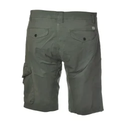 C.P. Company - Delavé Pocket Bermuda - Green - Trousers - Luxury Exclusive Collection - Avvenice