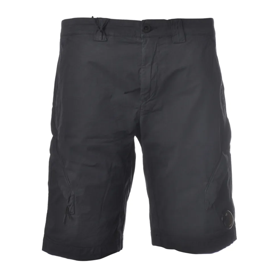 C.P. Company - Delavé Pocket Bermuda - Blue - Trousers - Luxury Exclusive Collection - Avvenice