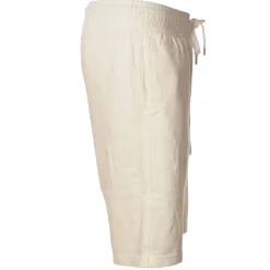 C.P. Company - Fleece Bermuda With Left Pocket Side - White - Trousers - Luxury Exclusive Collection - Avvenice