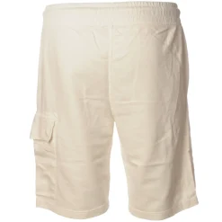 C.P. Company - Fleece Bermuda With Left Pocket Side - White - Trousers - Luxury Exclusive Collection - Avvenice