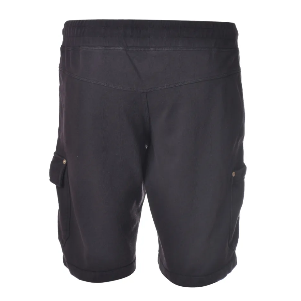 C.P. Company - Fleece Bermuda - Blue - Trousers - Luxury Exclusive Collection - Avvenice