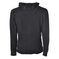 C.P. Company - Hooded Sweatshirt and Glasses - Blue - Luxury Exclusive Collection - Avvenice