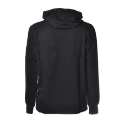 C.P. Company - Hooded Sweatshirt with Logo - Blue - Luxury Exclusive Collection - Avvenice