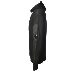 C.P. Company - Hooded Sweatshirt with Pocket - Black - Sweater - Luxury Exclusive Collection - Avvenice