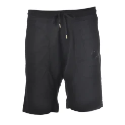 C.P. Company - Jogging Effect Bermuda Shorts with Elastic Waist - Black - Trousers - Luxury Exclusive Collection - Avvenice