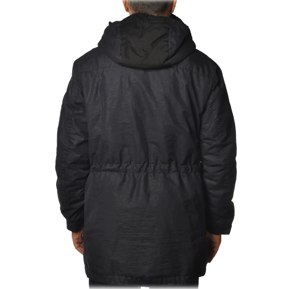 C.P. Company - Knee Length Parka Jacket - Blue - Jacket - Luxury Exclusive Collection - Avvenice