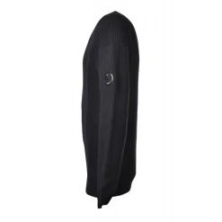 C.P. Company - Long Sleeve Crewneck Sweater - Blue - Pullover - Luxury Exclusive Collection - Avvenice