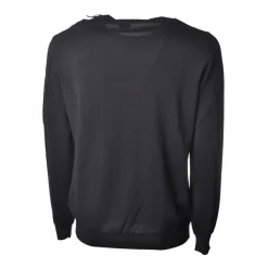 C.P. Company - Long Sleeve Crewneck Cotton Sweater - Blue - Pullover - Luxury Exclusive Collection - Avvenice