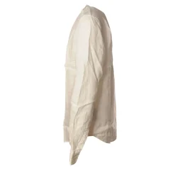 C.P. Company - Mandarin Collar Shirt - White - Luxury Exclusive Collection - Avvenice