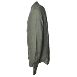 C.P. Company - Mandarin Collar Shirt - Green - Luxury Exclusive Collection - Avvenice