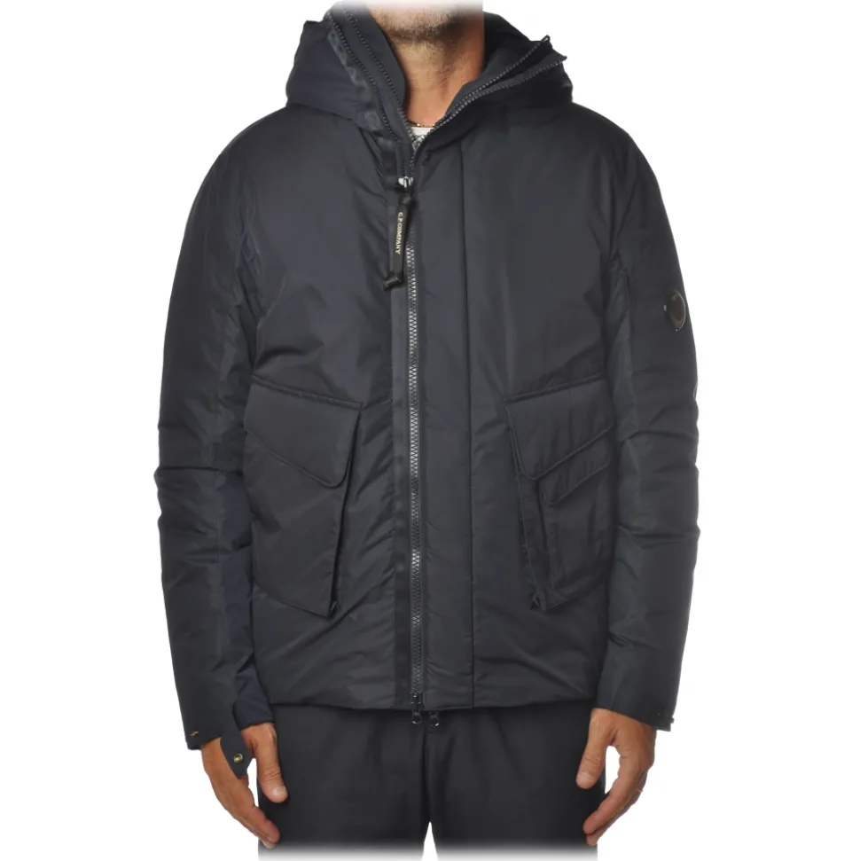 C.P. Company - Parka Jacket with Hood - Blue - Jacket - Luxury Exclusive Collection - Avvenice