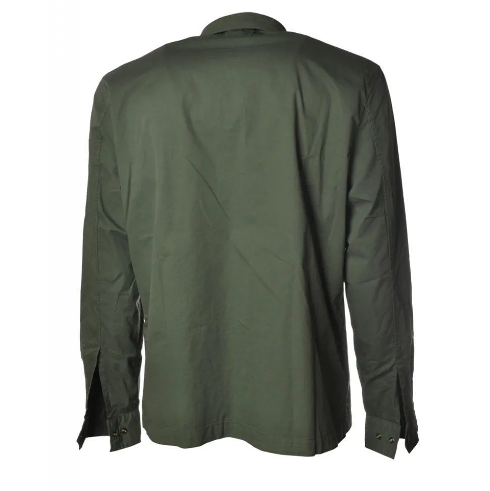 C.P. Company - Sports Shirt with Pockets - Green - Luxury Exclusive Collection - Avvenice