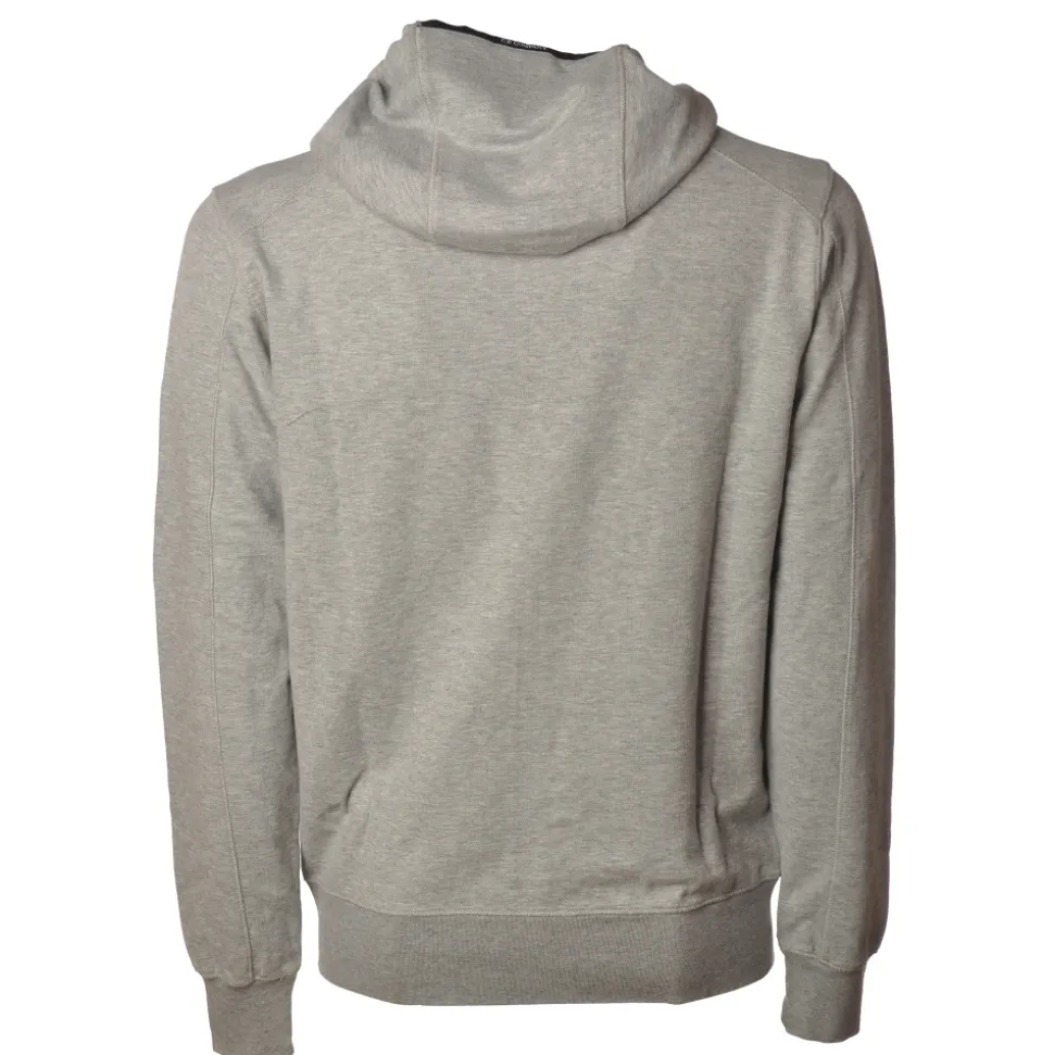 C.P. Company - Sweatshirt With Central Front Zip - Grey - Sweatshirt - Luxury Exclusive Collection - Avvenice