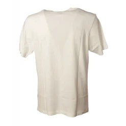 C.P. Company - T-Shirt with Front Print - Cream - Sweater - Luxury Exclusive Collection - Avvenice