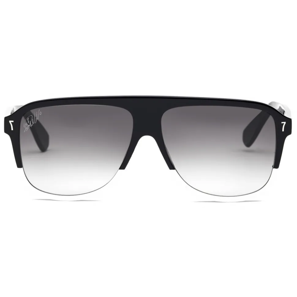 CR7 - Cristiano Ronaldo - BD002 - Black Frame - Sunglasses - Exclusive Official Collection - CR7 Eyewear - Avvenice