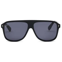 CR7 - Cristiano Ronaldo - BD002 - Glossy Black Frame - Sunglasses - Exclusive Official Collection - CR7 Eyewear - Avvenice