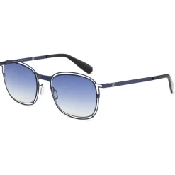 CR7 - Cristiano Ronaldo - GS002 - Semiglossy Dark Blue Frame - Sunglasses - Exclusive Official Collection - CR7 Eyewear - Avvenice