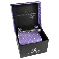 Cravates E.G. - Polka Dot Tie - Indigo - Avvenice