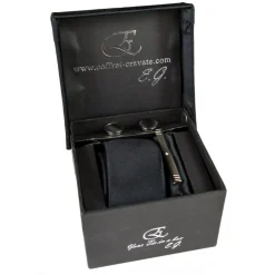 Cravates E.G. - Slim Tie - Black Ink - Avvenice