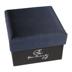 Cravates E.G. - Solid Satin Tie - Slate Gray - Avvenice