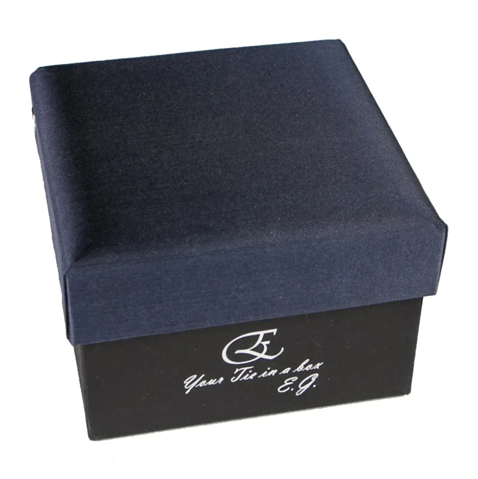 Cravates E.G. - Solid Satin Tie - Slate Gray - Avvenice