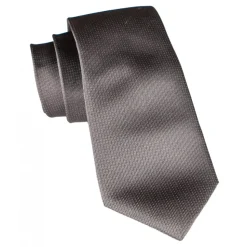 Cravates E.G. - Solid Square Pattern Tie - Dark Brown Maduro Colorado - Avvenice