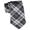 Cravates E.G. - Tartan Tie - Gray - Avvenice