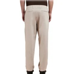 Cruna - Greenwich Trousers - 1551 - Sesame - Handmade in Italy - Luxury High Quality Collection - Avvenice