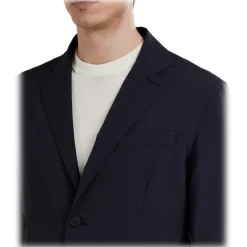 Cruna - Hudson Jacket - 1527 - Night Blue - Handmade in Italy - Luxury High Quality Collection - Avvenice