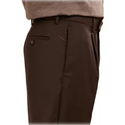 Cruna - Kensington Trousers - 1516 - White - Handmade in Italy - Luxury High Quality Collection - Avvenice