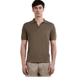 Cruna - Levante Polo Shirt - 1531 - Sage Green - Handmade in Italy - Luxury High Quality Collection - Avvenice