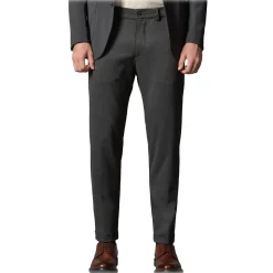Cruna - Marais Trousers in Tech Wool - 648 - Slate - Handmade in Italy - Luxury High Quality Pants - Avvenice