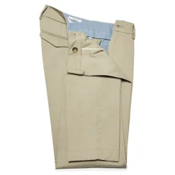 Cruna - Marais Trousers in Cotton - 566 - Beige - Handmade in Italy - Luxury High Quality Pants - Avvenice