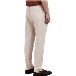 Cruna - Mitte Trousers - 1512 - Sesame - Handmade in Italy - Luxury High Quality Collection - Avvenice