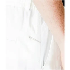 Cruna - Mitte Trousers in Cotton - 511 - Off White - Handmade in Italy - Luxury High Quality Pants - Avvenice