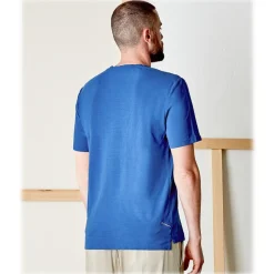 Cruna - Nizza T-Shirt - 573 - Royal Blue - Handmade in Italy - Luxury High Quality T-Shirt - Avvenice