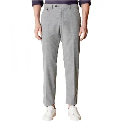 Cruna - Raval Trousers in Fresh Wool - 562 - Medium Grey - Handmade in Italy - Luxury High Quality Pants - Avvenice