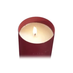 Culti Milano - Candle Color 250 gr - Velvet - Room Fragrances - Bordeaux - Fragrances - Luxury - Avvenice