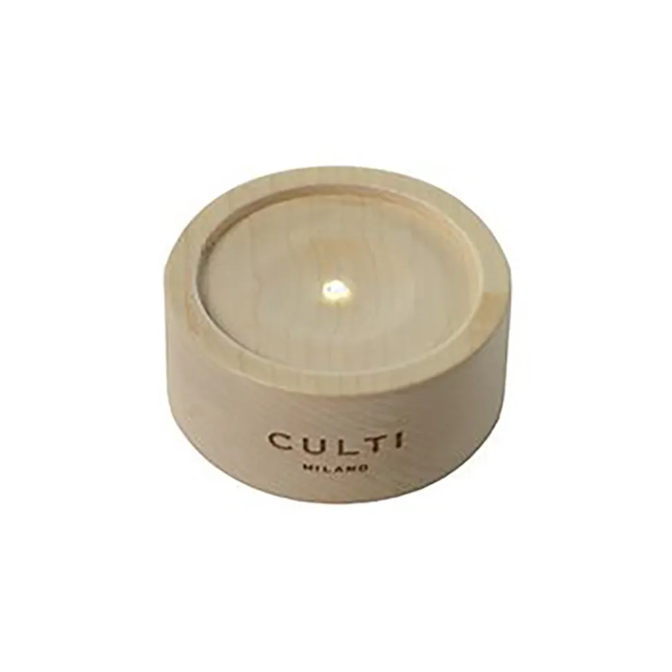 Culti Milano - Lighted Wooden Round Base Stile 500 ml - Room Fragrances - Fragrances - Luxury - Avvenice