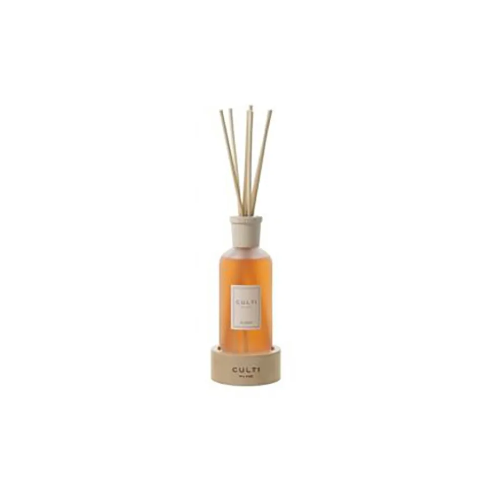 Culti Milano - Lighted Wooden Round Base Stile 500 ml - Room Fragrances - Fragrances - Luxury - Avvenice