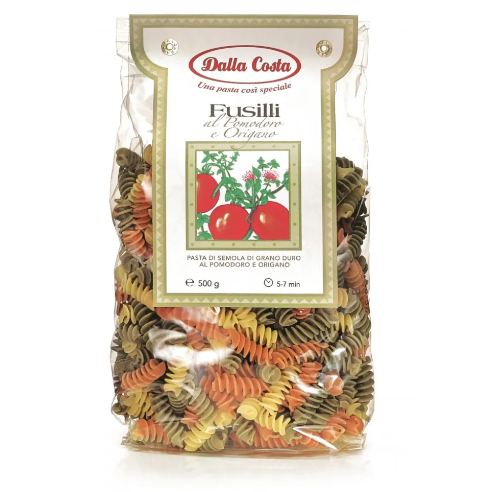 Dalla Costa - Fusilli Tricolor - Oregano and Tomato - Avvenice