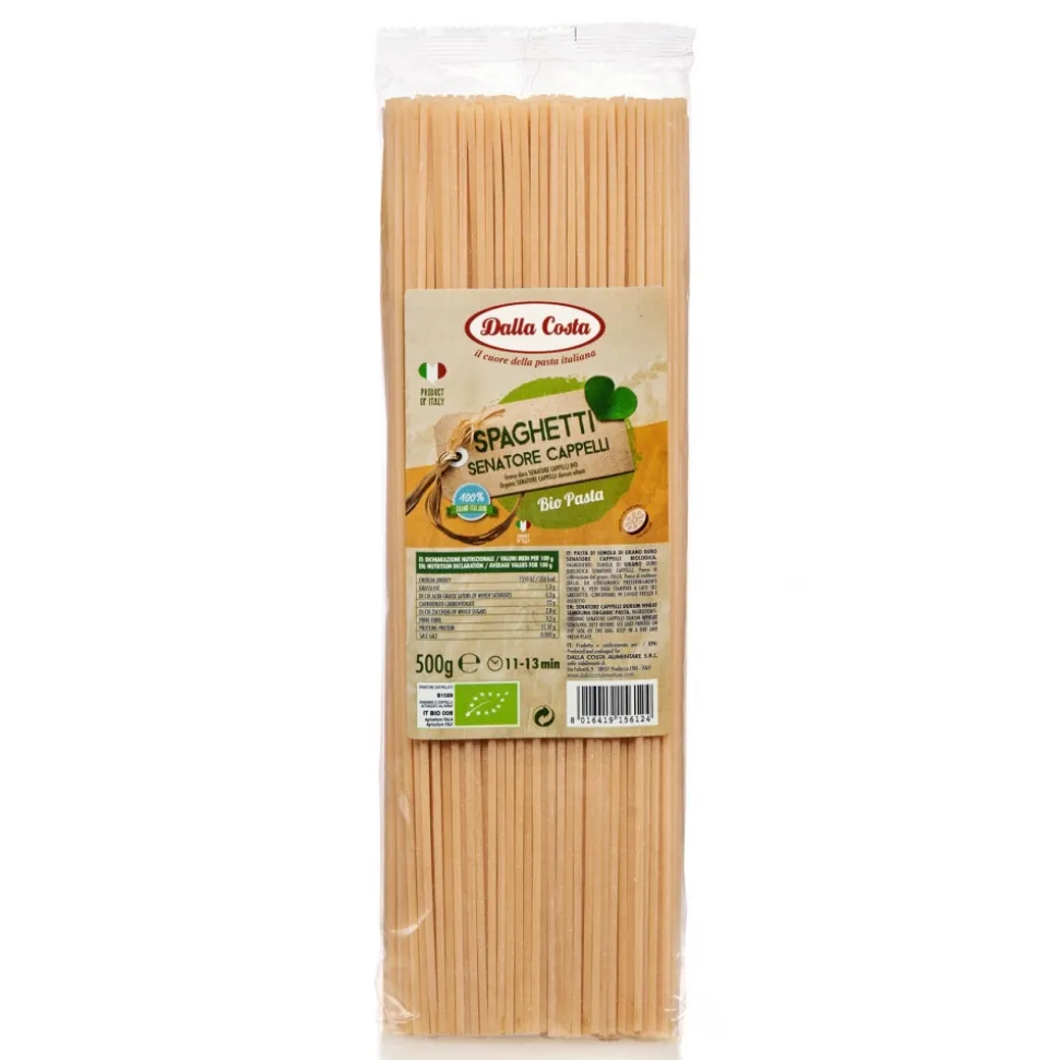 Dalla Costa - Organic Spaghetti - Senatore Cappelli - Italian Artisan Pasta - Avvenice
