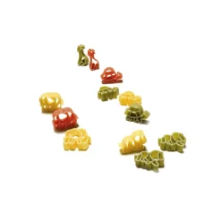 Dalla Costa - Organic Zoo Tricolor Pasta - Tomato and Spinach - Avvenice