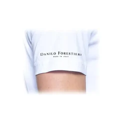 Danilo Forestieri - Pin Up 01 T-Shirt + Cover Mask - Blonde - Haute Couture Made in Italy - Luxury Exclusive Collection - Avvenice