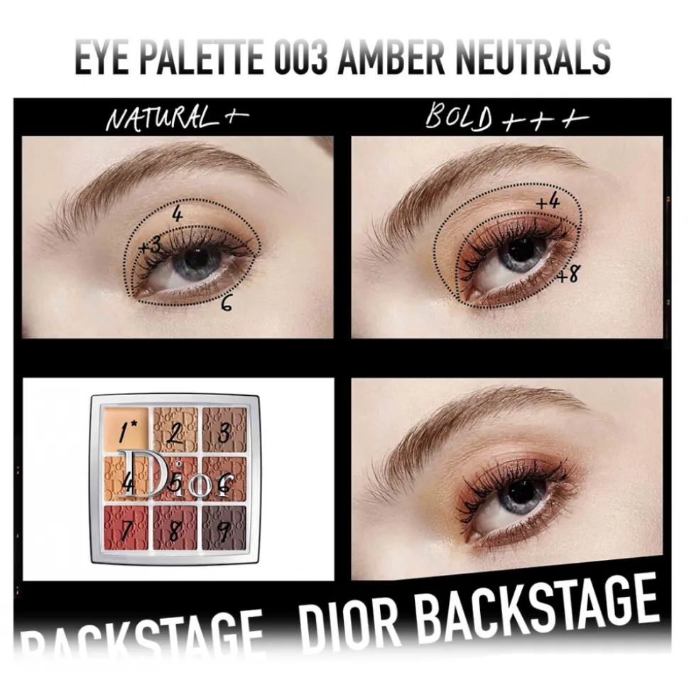 Dior - Dior Backstage Eye Palette - Ultra-pigmented Multi-texture Eye Palette Base, Eyeshadow, Highlighter, Eyeliner - Luxury - Avvenice
