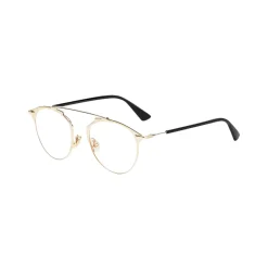 Dior - Eyeglasses - DiorSoRealO - Black & Gold - Dior Eyewear - Avvenice