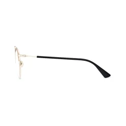 Dior - Eyeglasses - DiorSoRealO - Black & Gold - Dior Eyewear - Avvenice